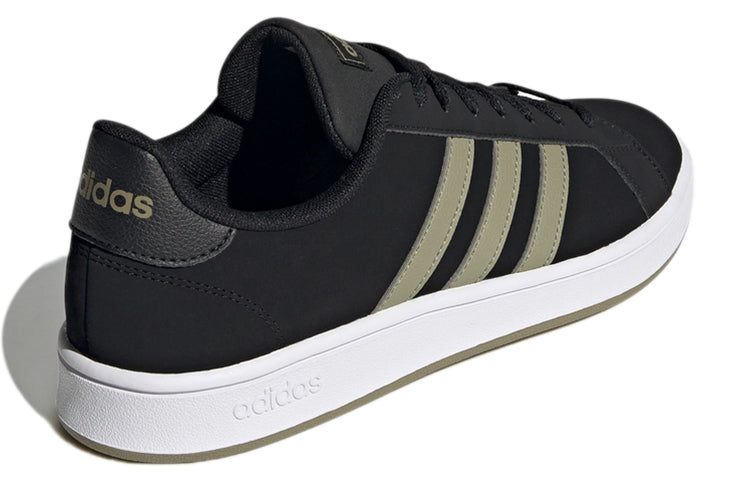 adidas neo Grand Court Base 'Black Light Brown' H02051