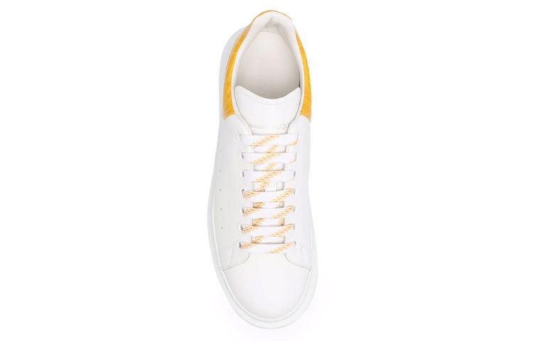 Alexander McQueen Oversized Sneaker 'White Yellow Crocodile' 625162WHYB89429