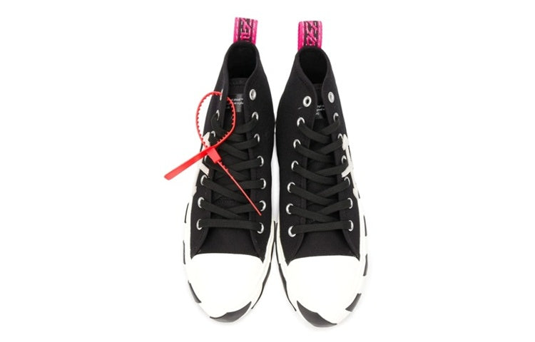 Off-White Vulc Sneaker Mid 'Black White' OMIA119S20D330381001