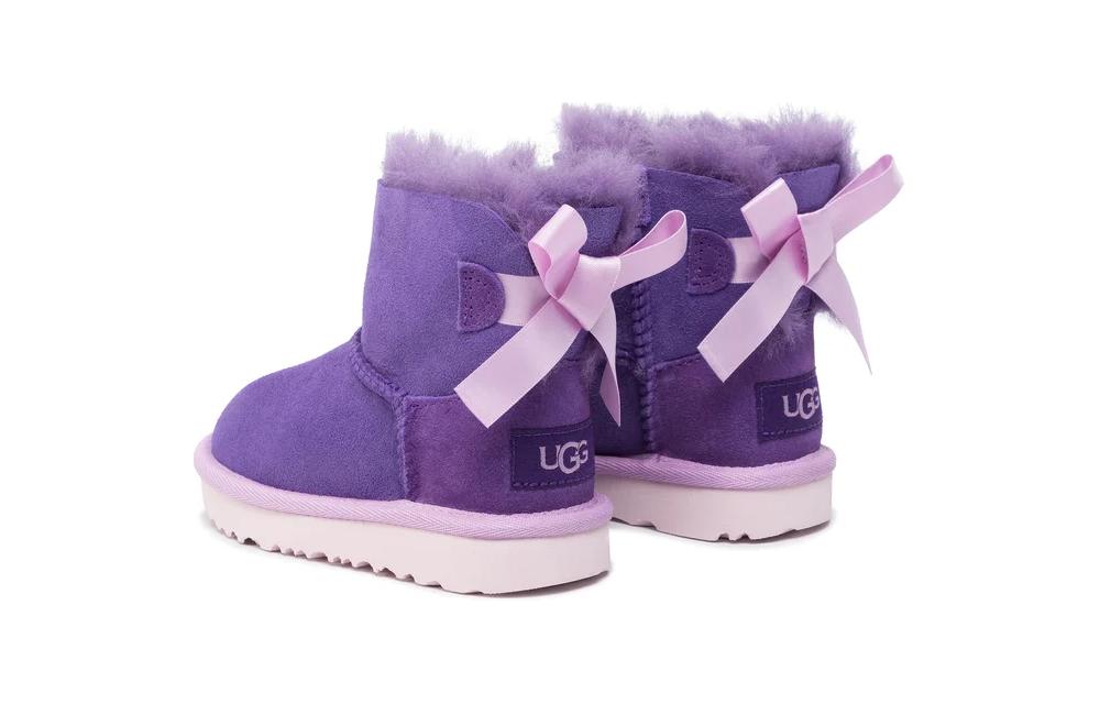 (TD) UGG Mini Bailey Bow II 'Purple' 1017397T-VBLM