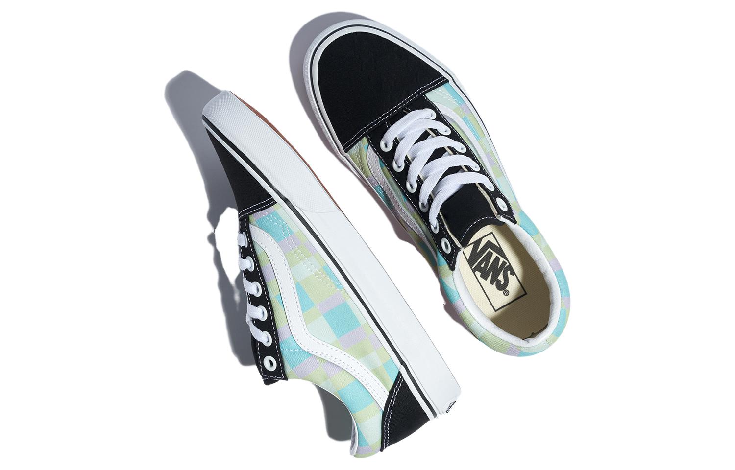Vans Old Skool Pastel Picnic 'Green Blue' VN0005UFQ451