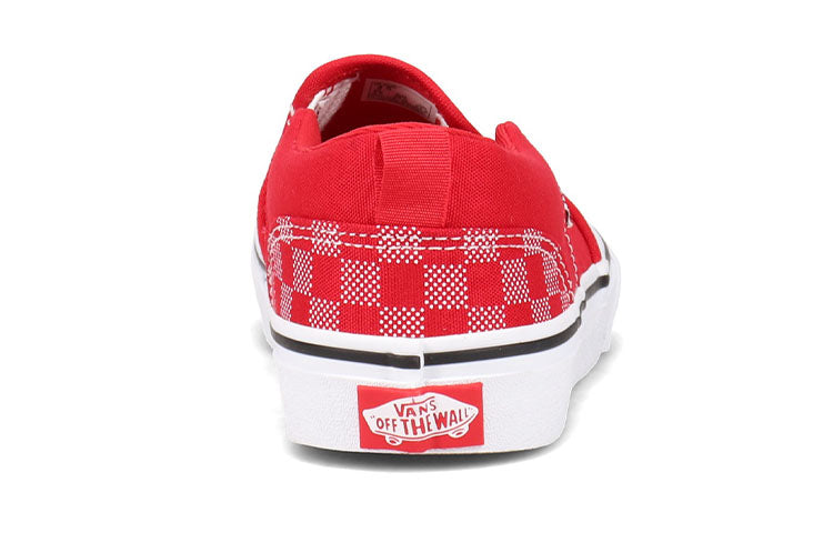 Vans Asher Low-Top Sneakers K Red/White VN0A45JR3RU