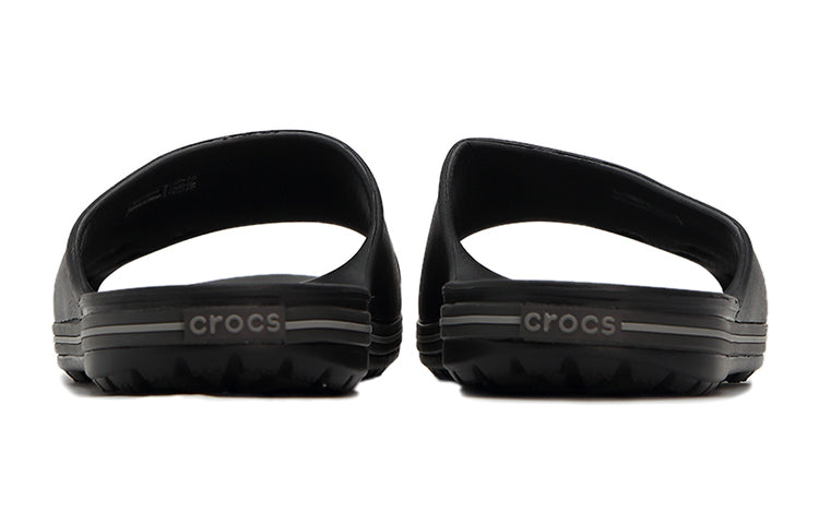 Crocs Black Unisex Slippers 204108-02S