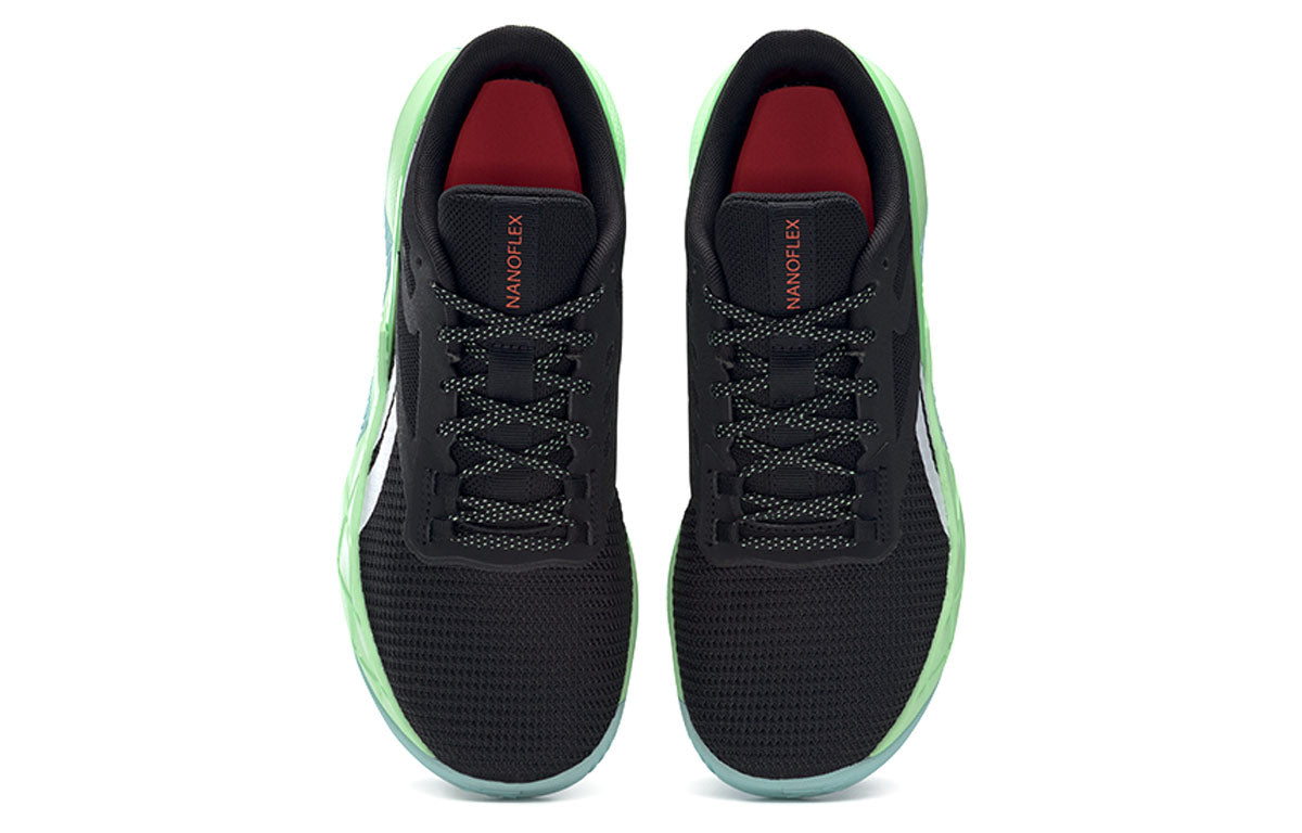 (WMNS) Reebok Nanoflex TR 'Black Neon Mint' FX7941