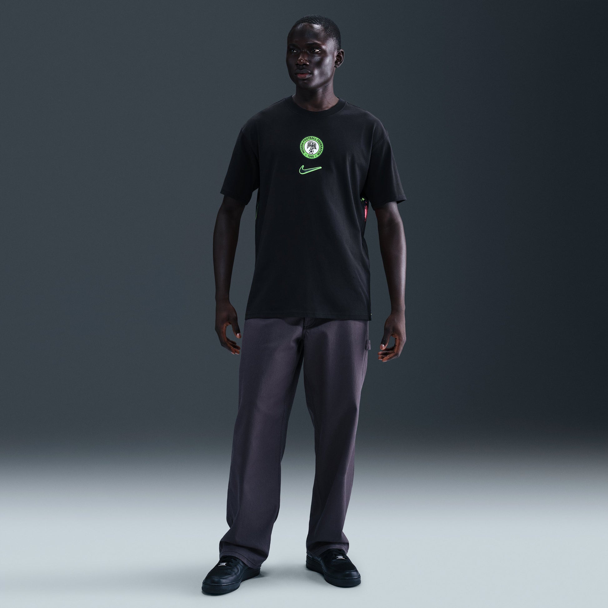 Nike Nigeria Premium Goalkeeper T-Shirt 'Black' IO4583-010