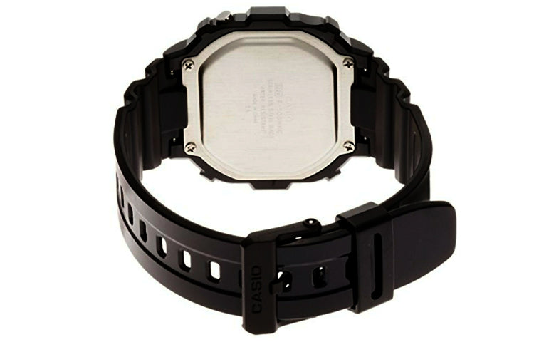 CASIO Waterproof Unisex Mens Black Digital F-108WHC-1A