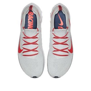Nike Zoom Fly Flyknit 'Grey Bright Crimson' AR4561-044