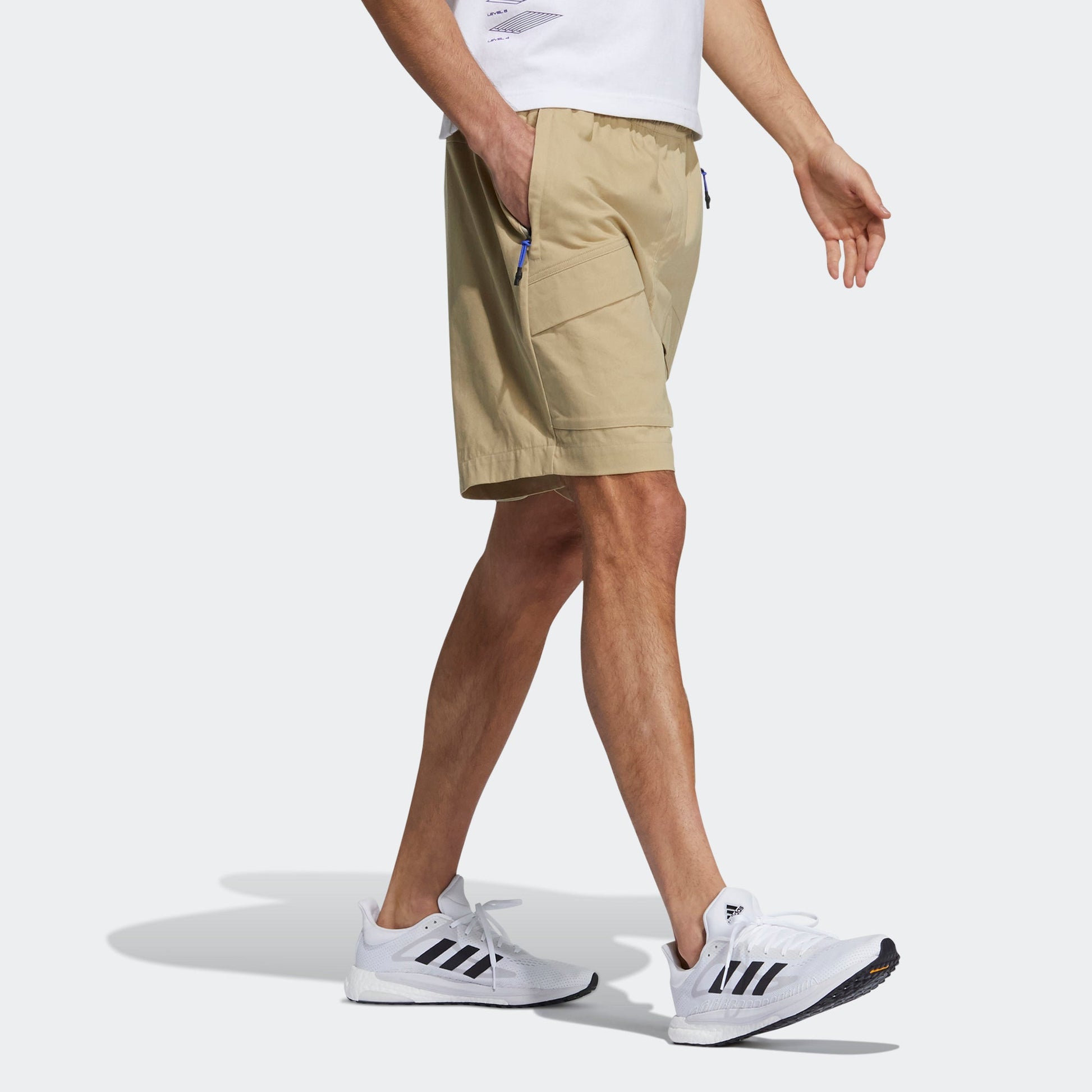 adidas St Wv Pkt Shts Training Sports Short Pant Male Khaki H39254