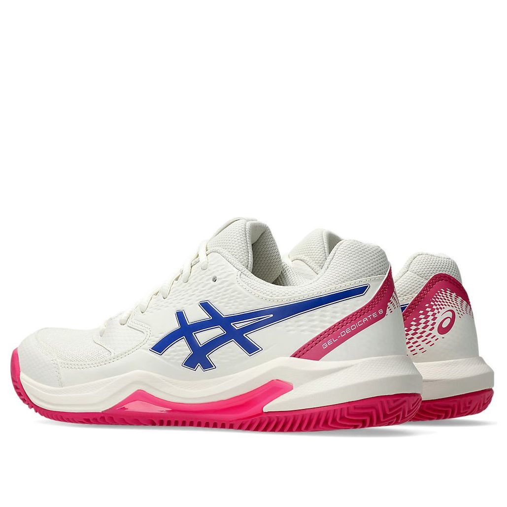 (WMNS) ASICS Gel-Dedicate 8 Clay 'Cream Dark Cobalt' 1042A255-105