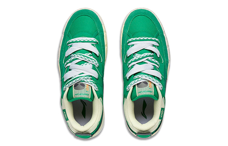 Li-Ning CF 3.0 Skate Shoes 'Green White' AGCT181-2