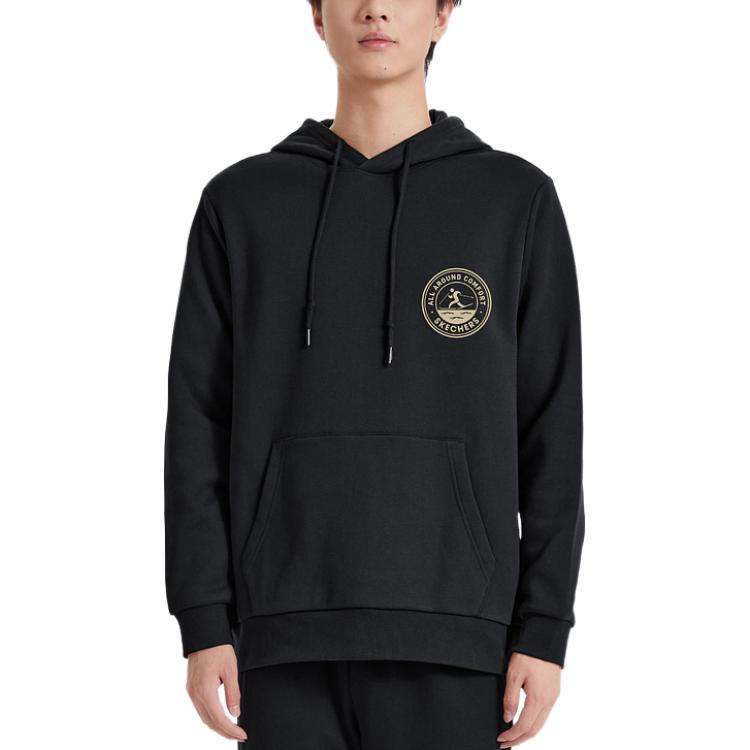 Skechers Graphic Hoodie 'Blue Black White' L422U240