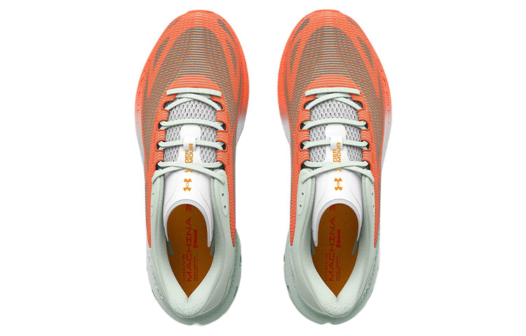 (WMNS) Under Armour HOVR Machina 3 Breeze 'Illusion Green Orange Ice' 3025314-300