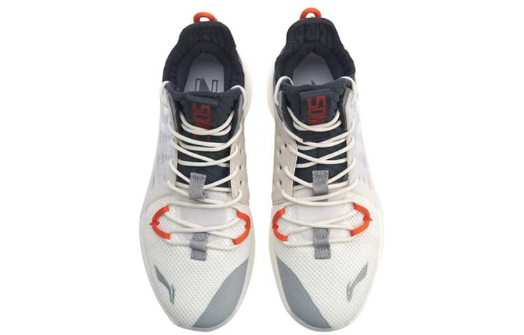 Li-Ning Sonic 7 Mid 'Milk White Grey' ABAP019-2