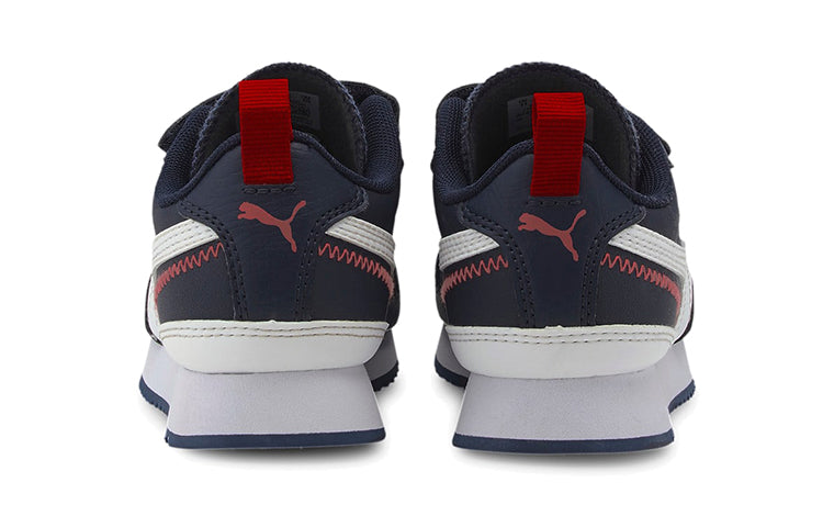 (PS) PUMA R78 Running Shoes Blue/White/Red 374429-03