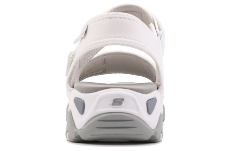 (WMNS) Skechers D Lites 2.0 Sandals White 88888180-WHT