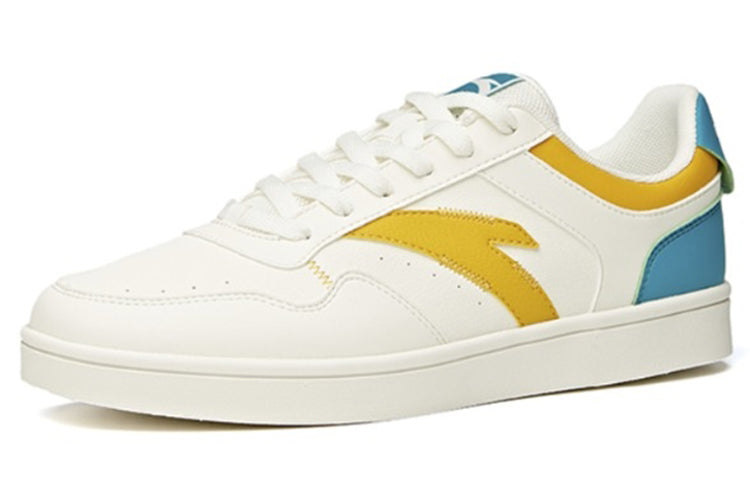 ANTA Skateboarding Shoes 'White Yellow Blue' 912118009-6