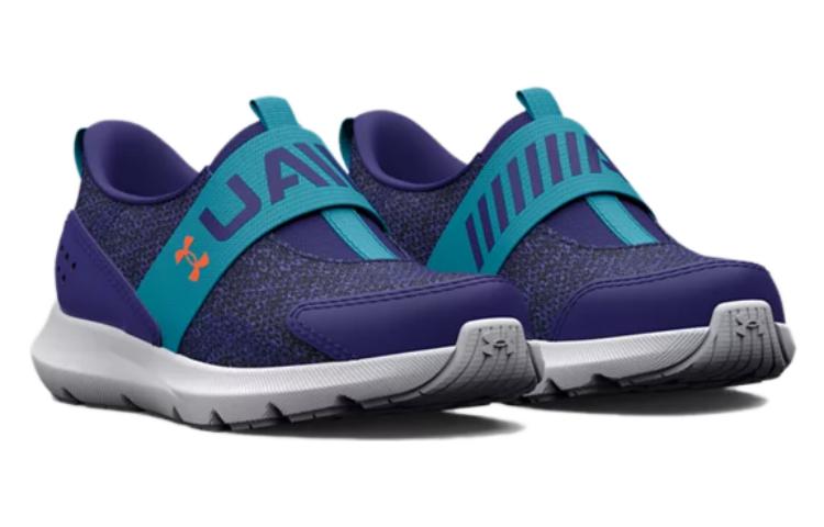 (PS) Under Armour Surge 3 Slip Printed Running Shoes 'Navy Blue' 3026530-500
