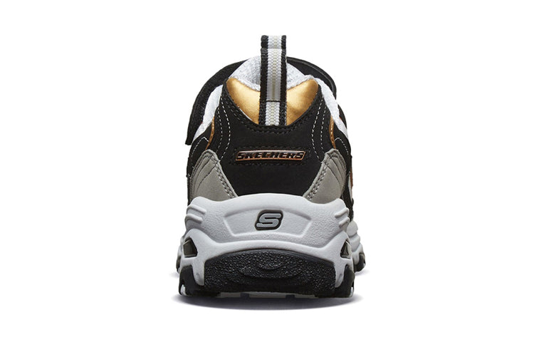 Skechers D'Lite K Black/Gold 996212L-BKGD