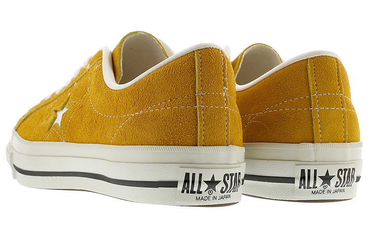 (WMNS) Converse One Star J Suede Low Running Shoes Yellow/White 35200190