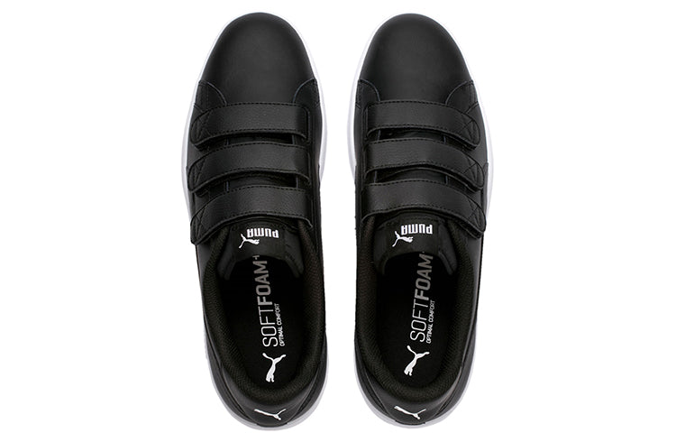 PUMA Smash V2 V Black/White 366910-04