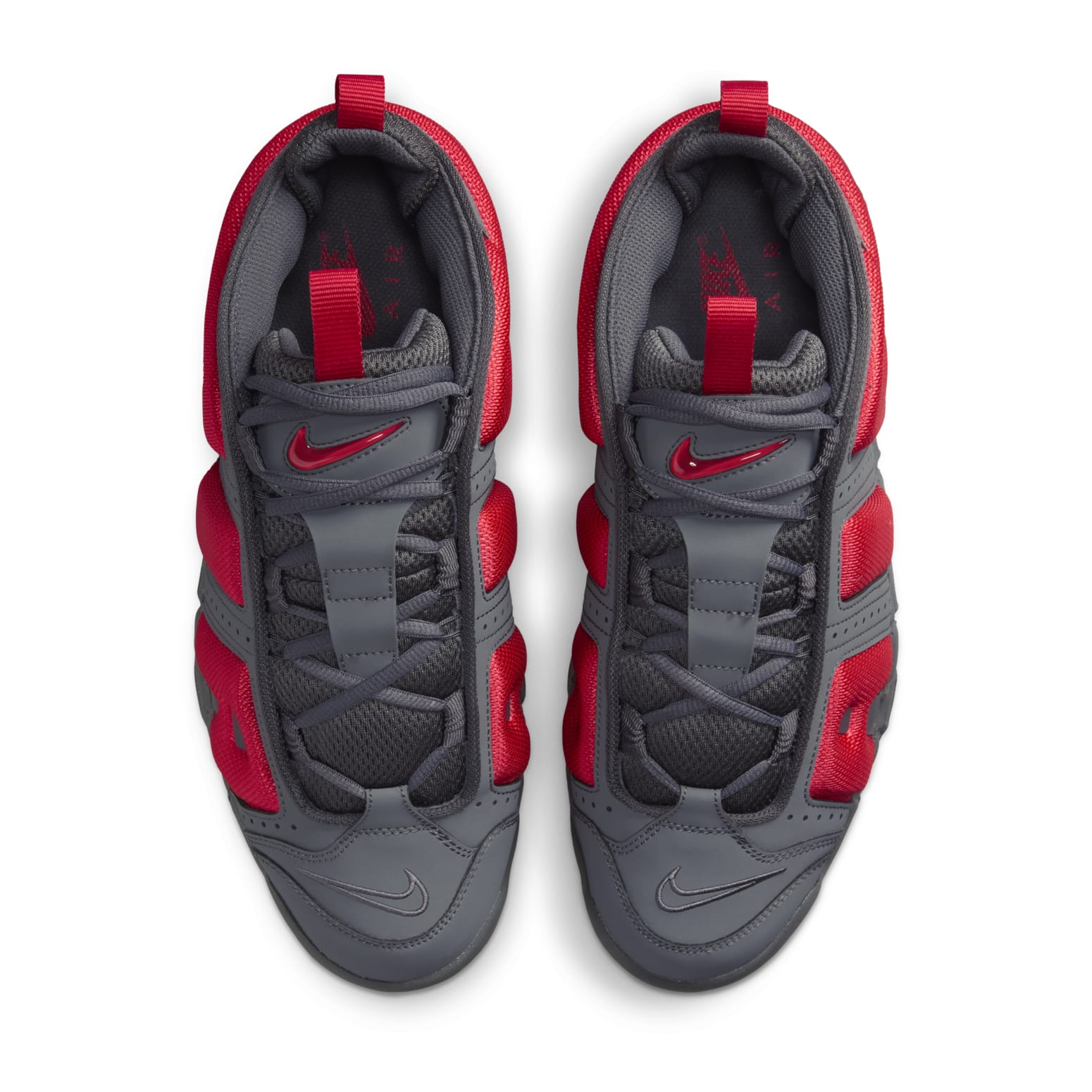 Nike Air More Uptempo Low 'Dark Grey Light Crimson' FZ3055-002