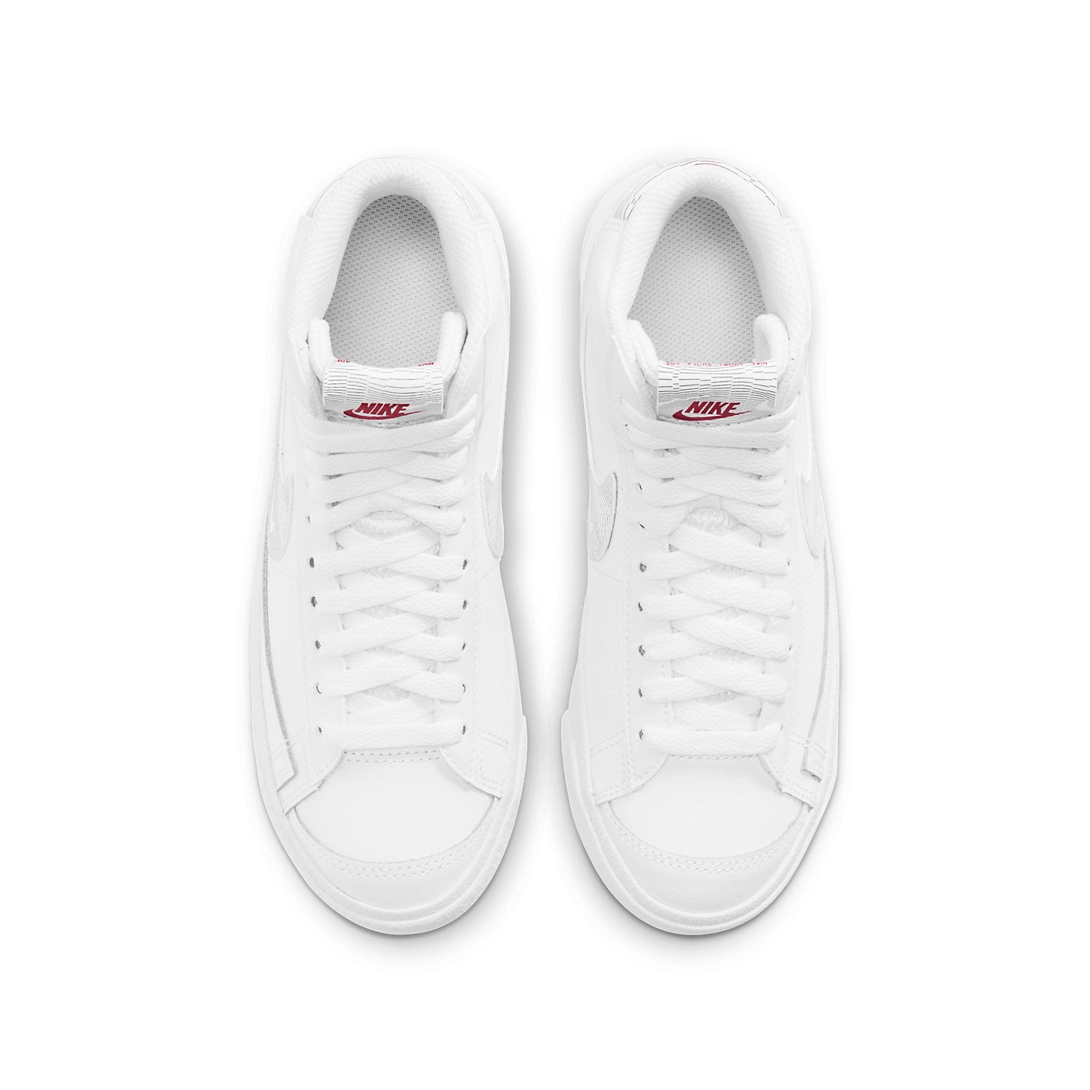 (GS) Nike Blazer Mid '77 'White Logo Print' DJ4624-100