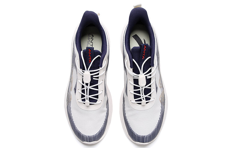 ANTA Running Series Sneakers 'White Navy' 112137715-5