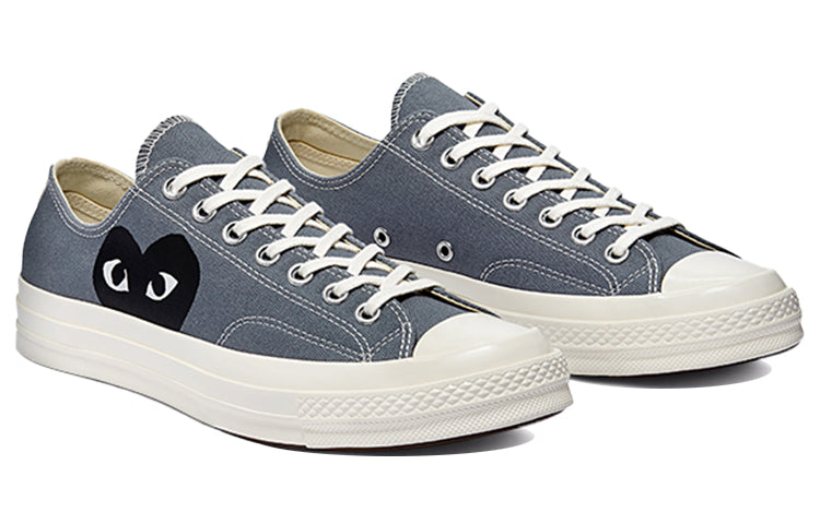 Converse x COMME des GARCONS PLAY Chuck 70 Low 'Steel Gray' 171849C