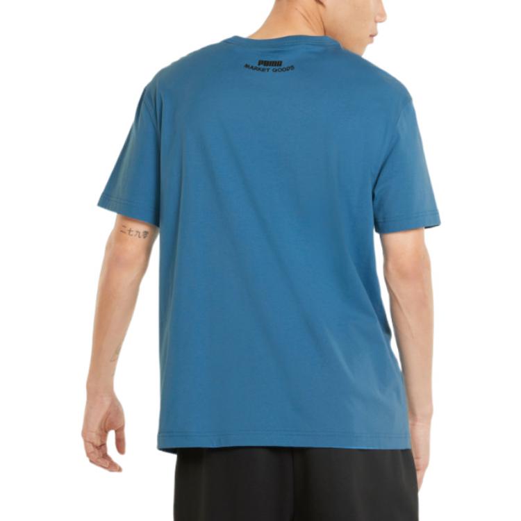 PUMA x Garfield Graphic T-Shirt 'Vallarta Blue' 534433-48