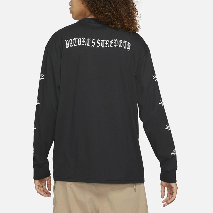 Men's Nike Acg Printing Round Neck Pullover Black DJ1140-010