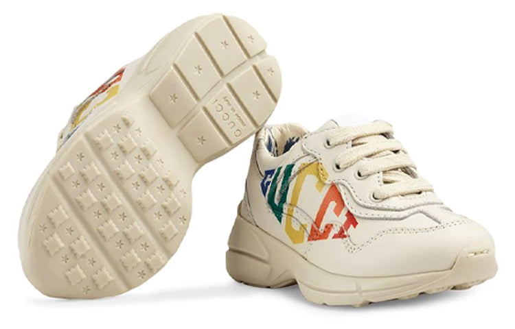 (GS) Gucci Gucci Print Rhyton Sneaker 'White' 612996-DRW00-9022