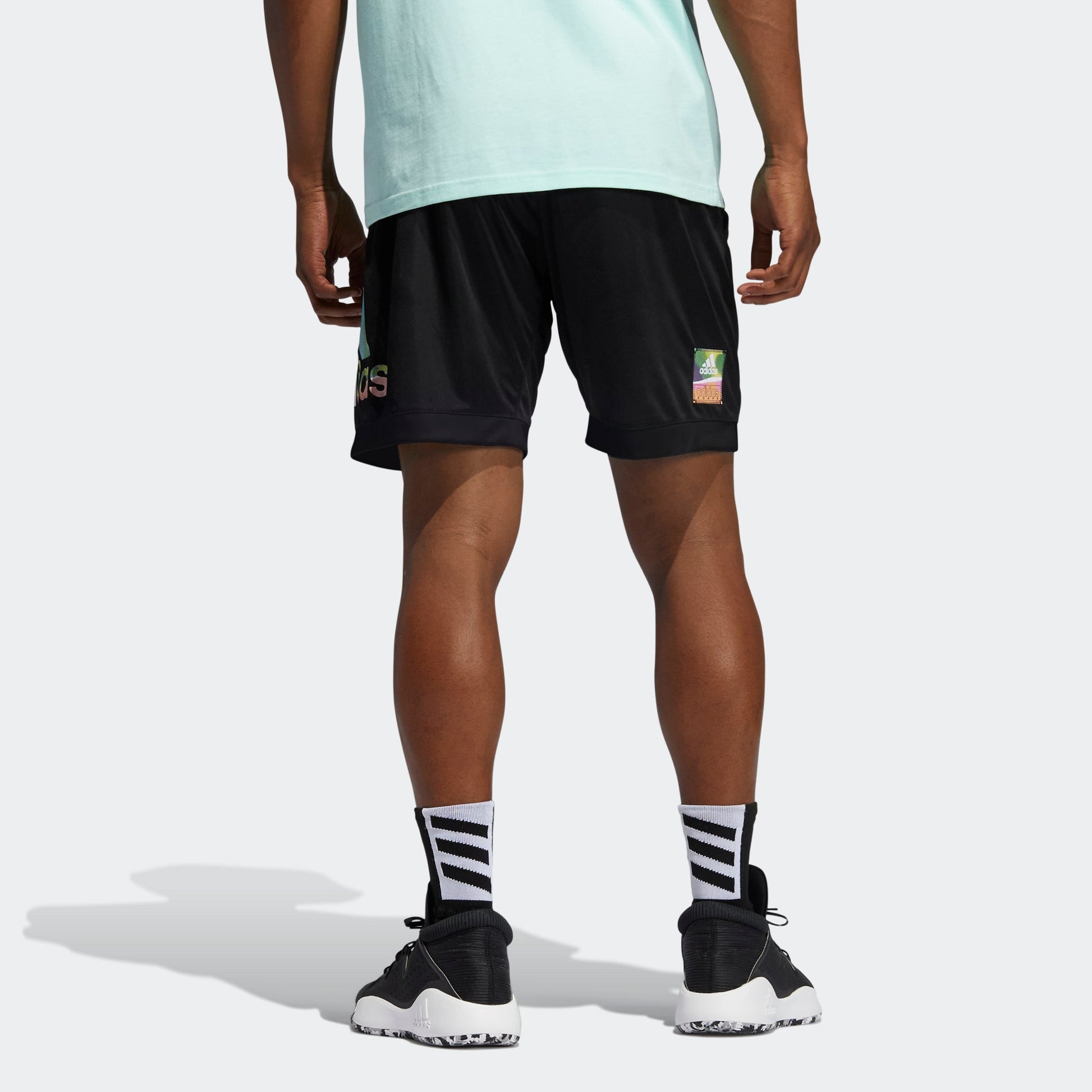 adidas Casual Basketball Sports Shorts Black GH6723