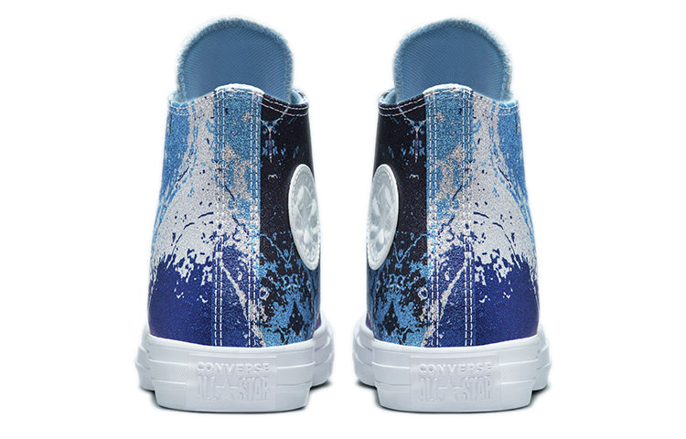 (WMNS) Converse Chuck Taylor All Star High 'Hybrid Shine - Gradient Blue' 571376C