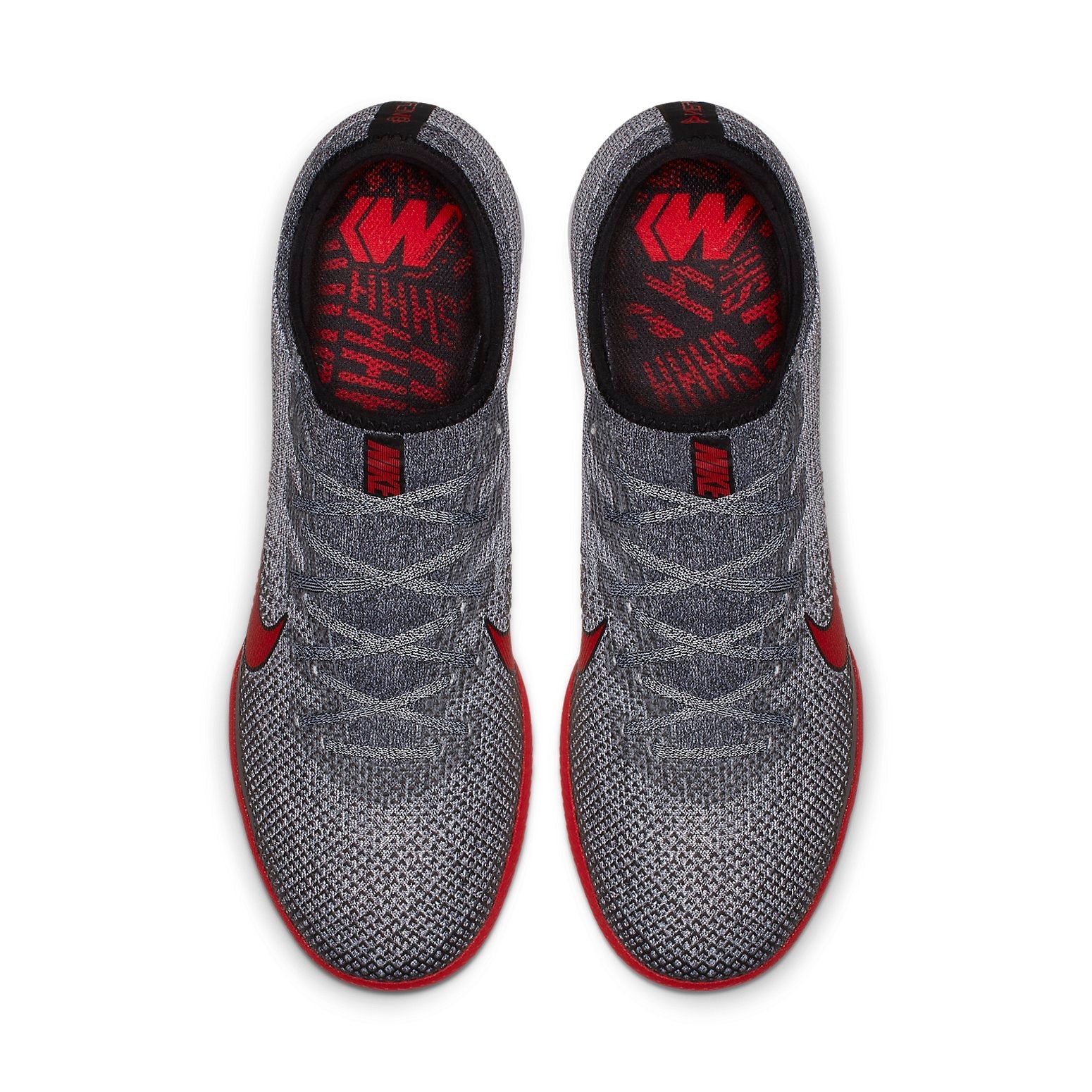 Nike x Neymar Jr. Mercurial Vapor 12 Pro IC 'Dark Grey Challenge Red' AO4496-170