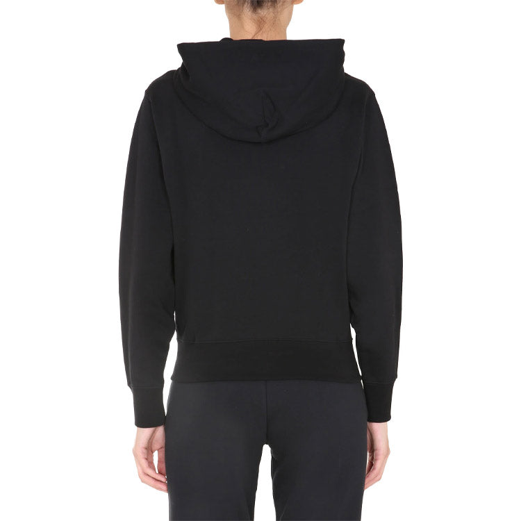 (WMNS) KENZO Eye Embroidered Pattern hooded Long Sleeves Hoodie Sports Black FA62SW8724XC-99