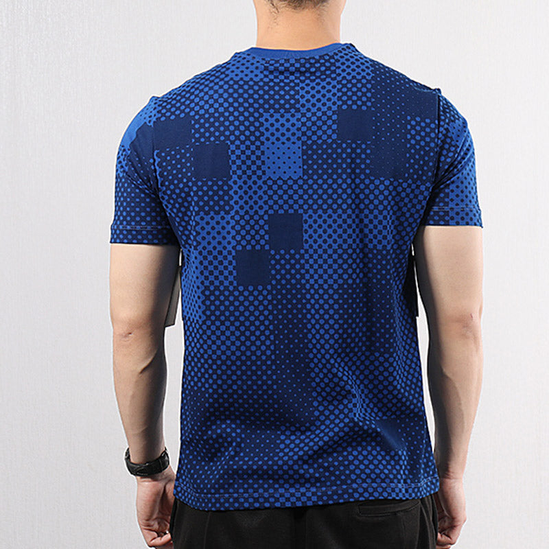 Nike FC Running Training Soccer/Football Short Sleeve Blue AV5314-438