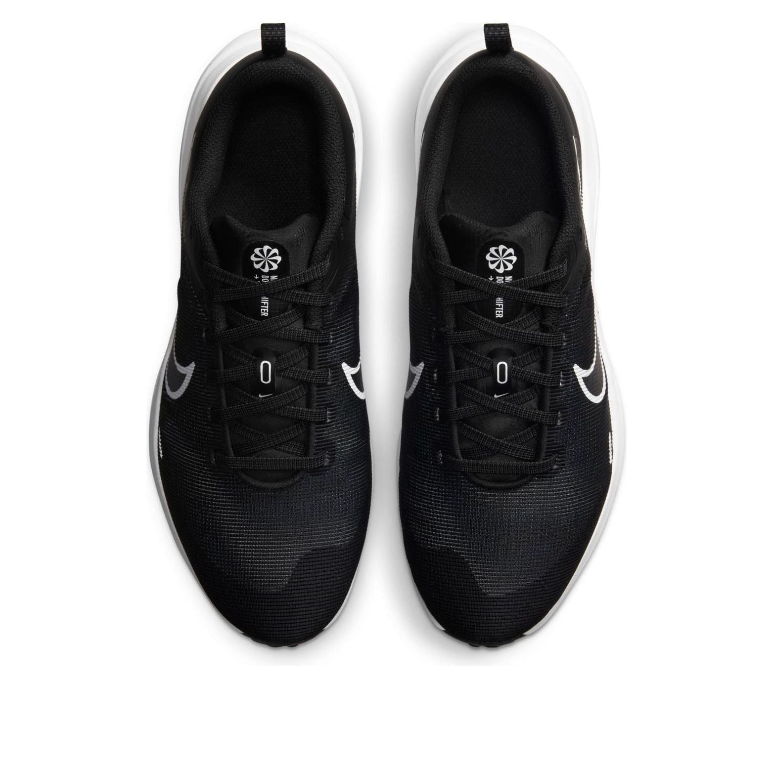 (WMNS) Nike Downshifter 12 'Black Smoke Grey Pure Platinum White' DM0937-001