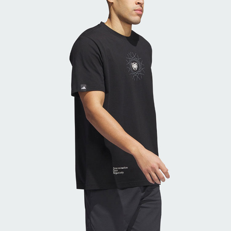 adidas Donovan Mitchell Graphic Tee 'Black' II7785