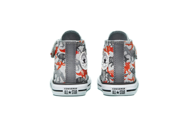 (TD) Converse Chuck Taylor All Star 'Gray Red' 771597F