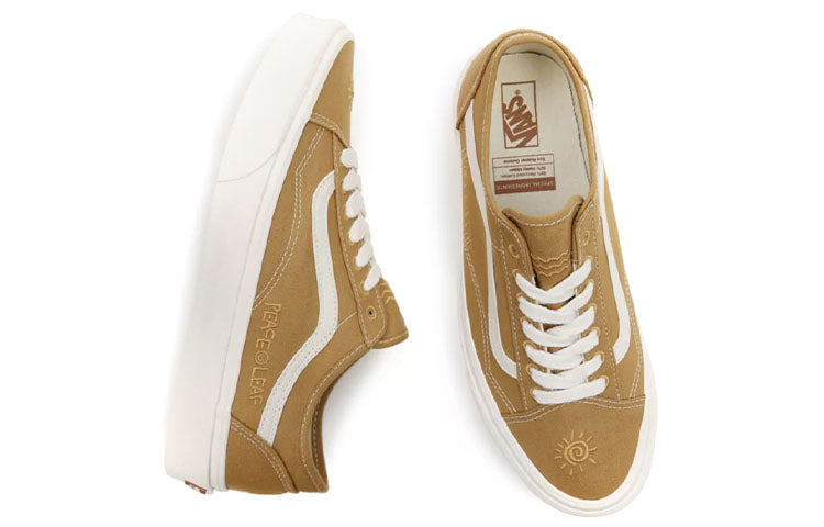Vans Eco theory old skool tapered 'Yellow White' VN0A54F4ASW