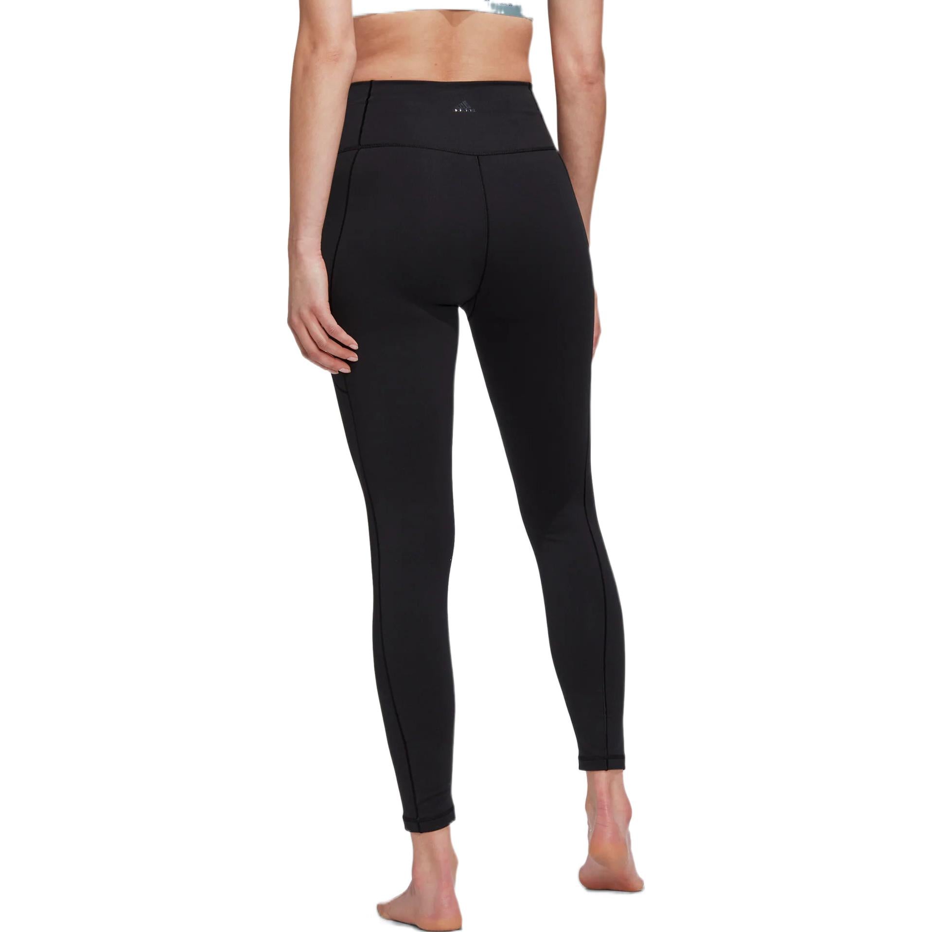 (WMNS) adidas Yoga Studio 7/8 Leggings Asia Sizing 'Black' HC6637