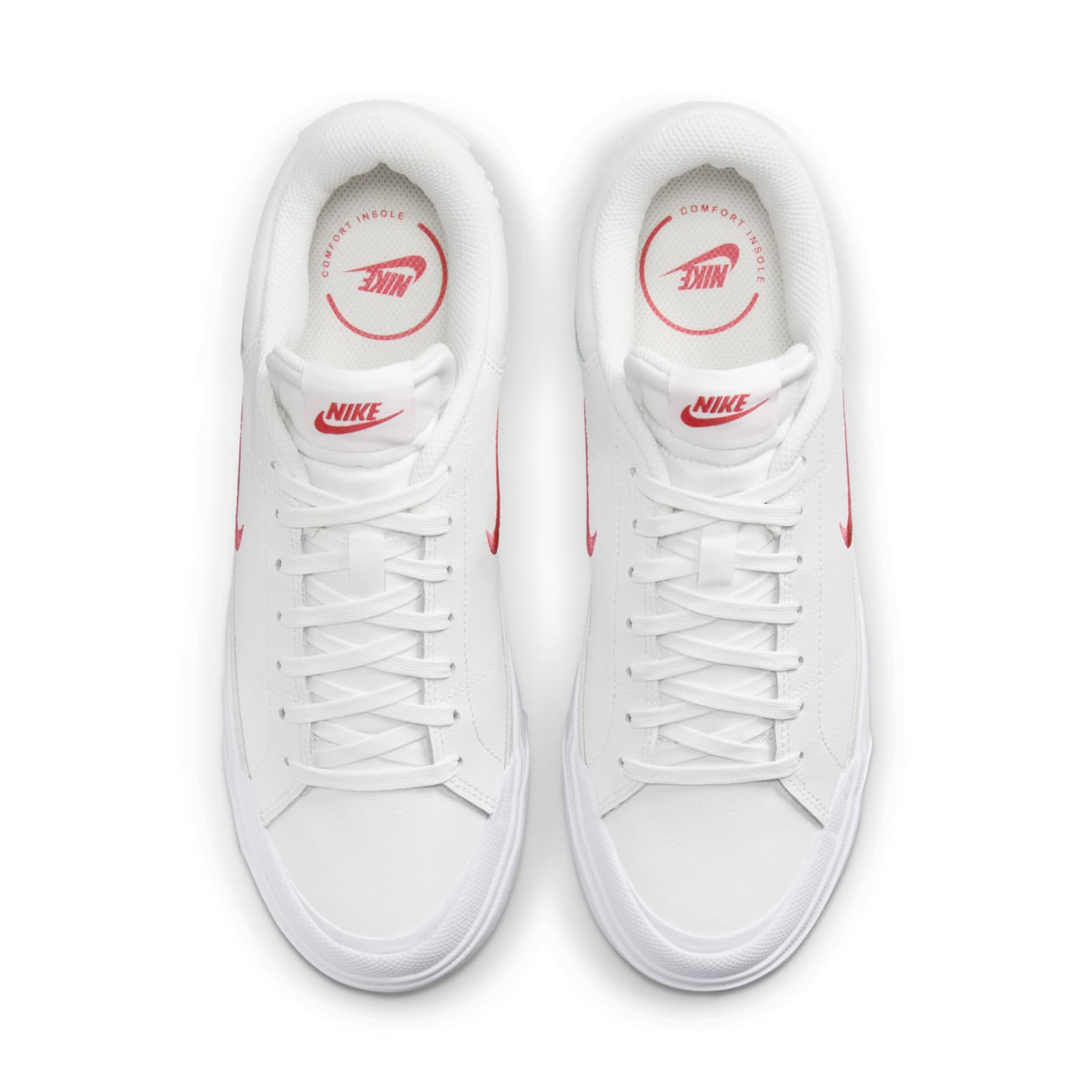 (WMNS) Nike Court Legacy Lift 'Summit White Aster Pink' FV5526-102