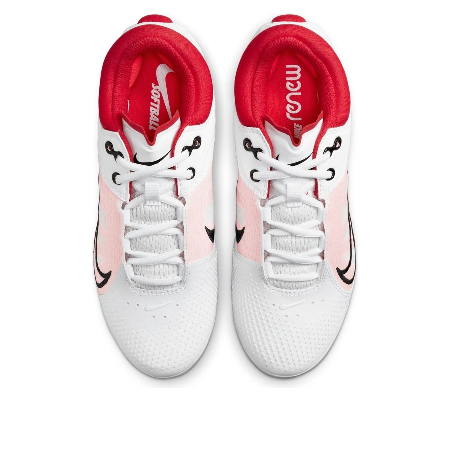 (WMNS) Nike Hyperdiamond 4 Elite 'White University Red' CZ5917-105