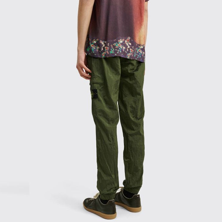 STONE ISLAND Nylon Cargo Pant 'Olive' 761531021-V0058