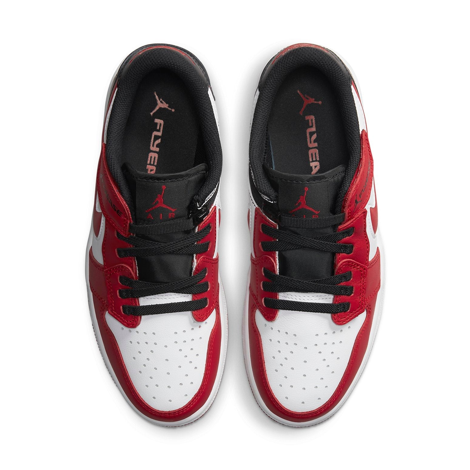Air Jordan 1 Low FlyEase 'White Gym Red' DM1206-163