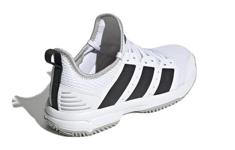 (GS) adidas Stabil J 'White Black Grey' HR0247