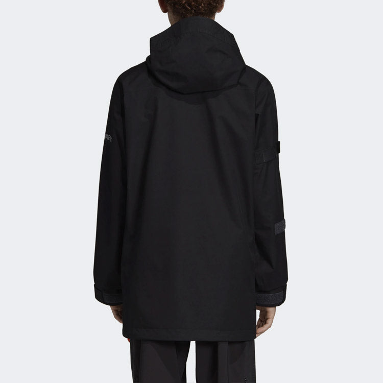 adidas x Undefeated Crossover Gore-tex Material Hooded Jacket Windbreaker Black DY3263