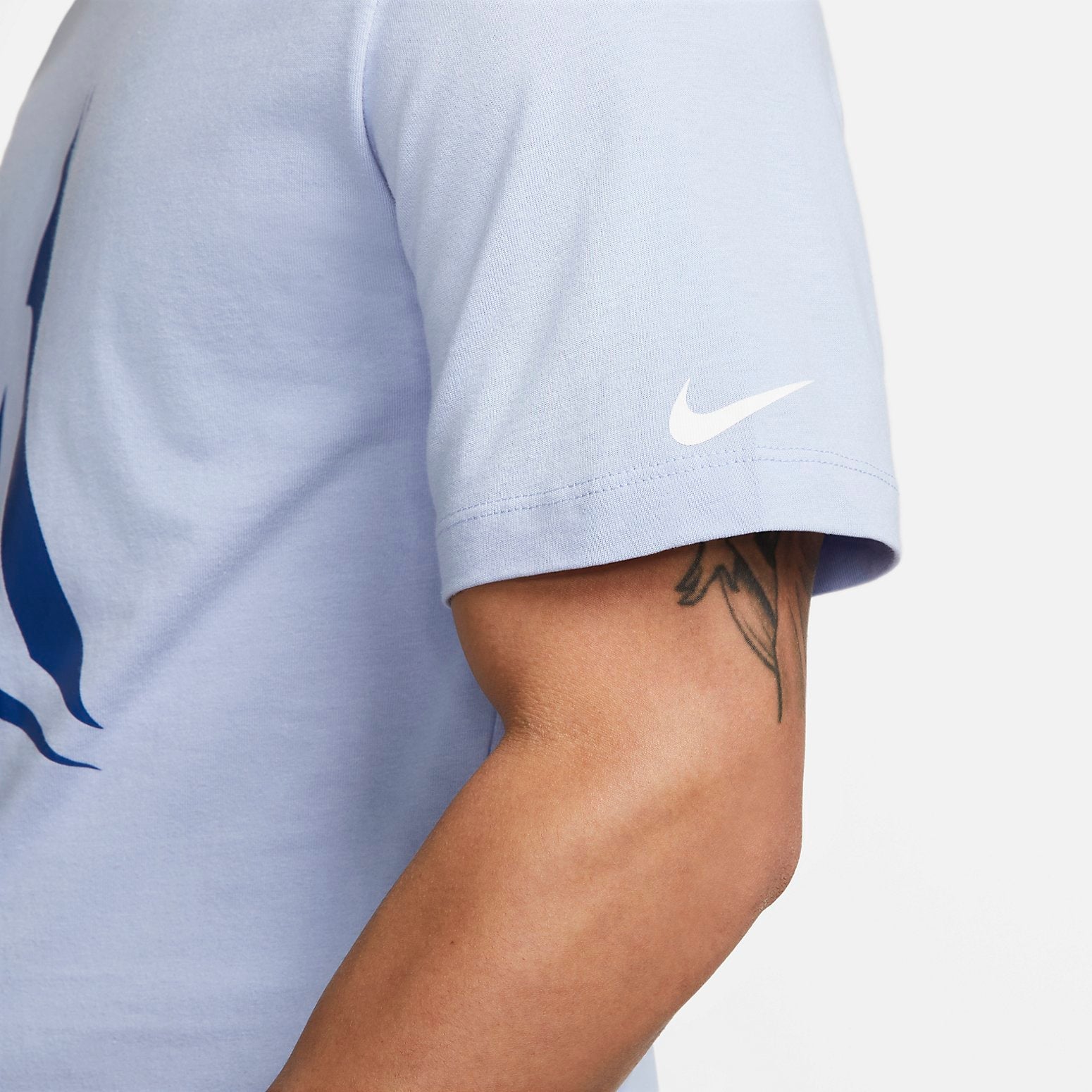 Nike Ja Morant Logo T-Shirt 'Light Blue' FD0057-479