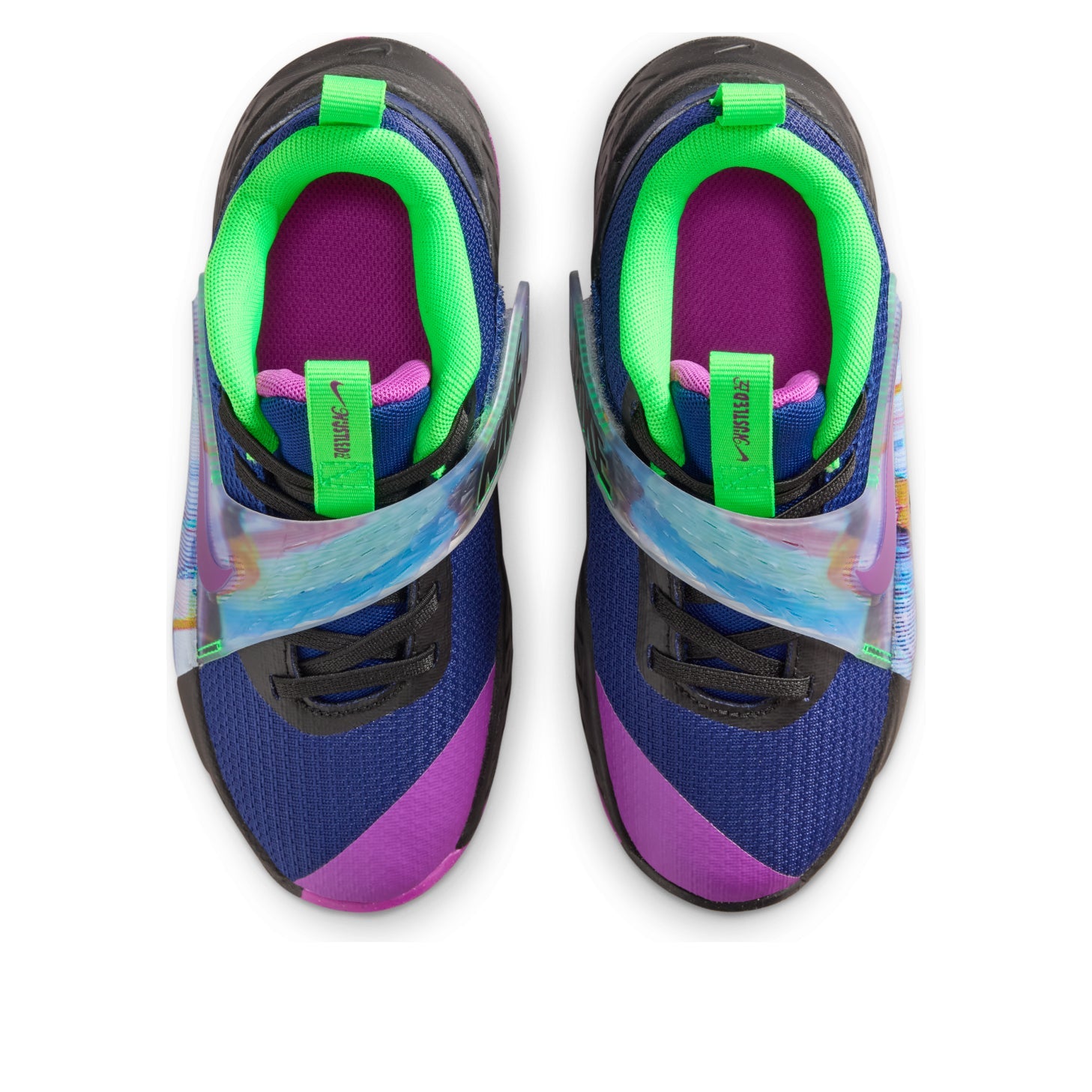 (PS) Nike Team Hustle D 12 'Blue Void Vivid Purple Green Strike' HV2290-400