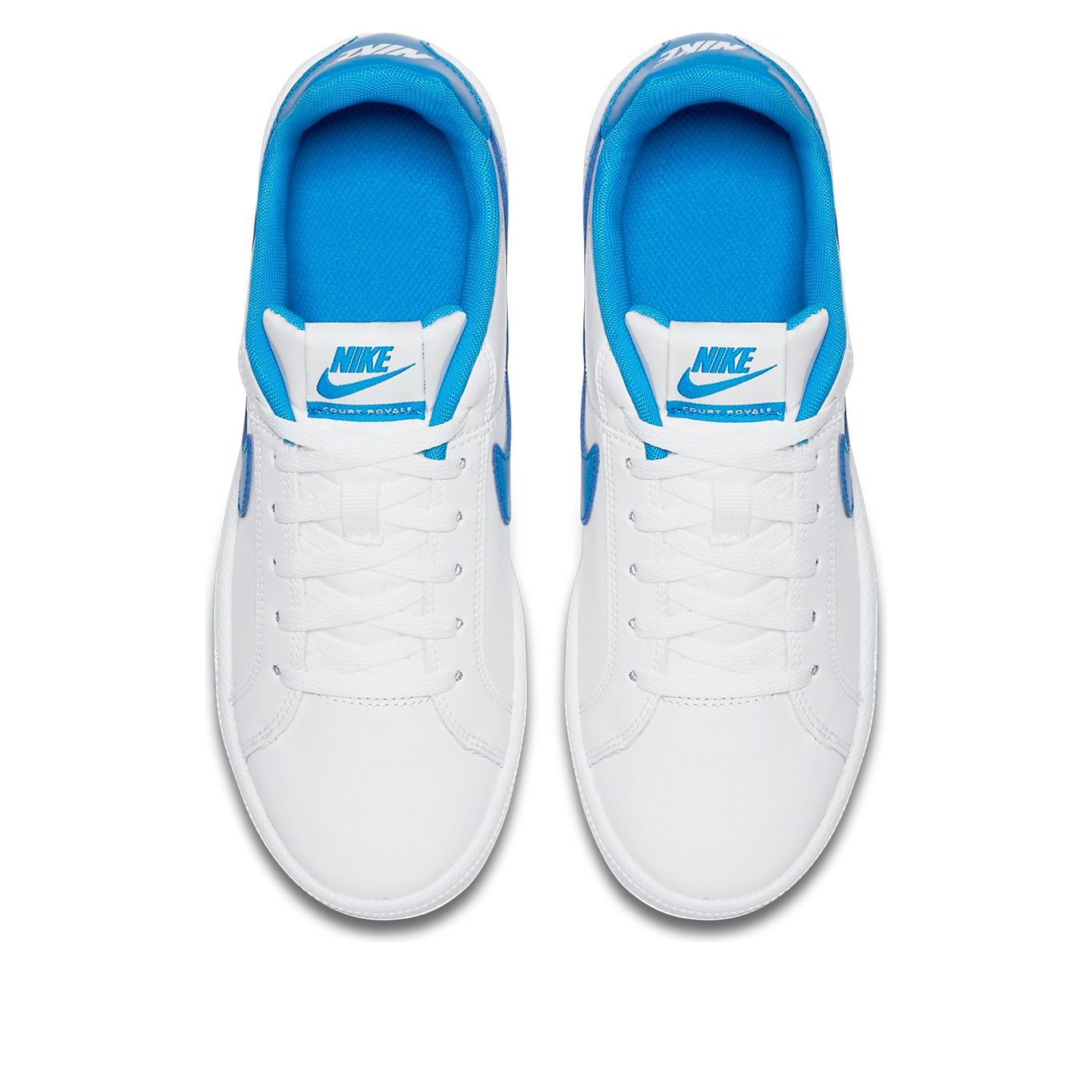 (GS) Nike Buty Court Royale 'White Blue' 833535-103